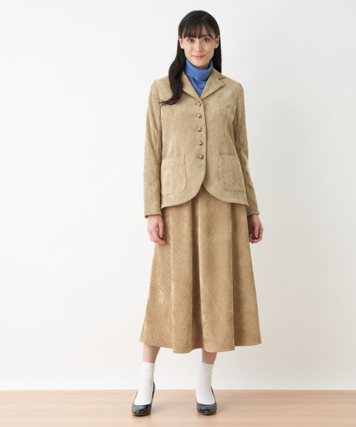 コーデュロイジャケット 