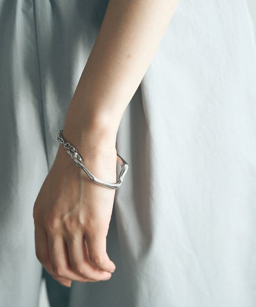 marjour(マージュール)/WAVINESS CHAIN BANGLE/img07