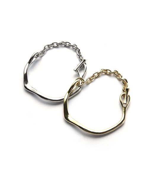 marjour(マージュール)/WAVINESS CHAIN BANGLE/img09