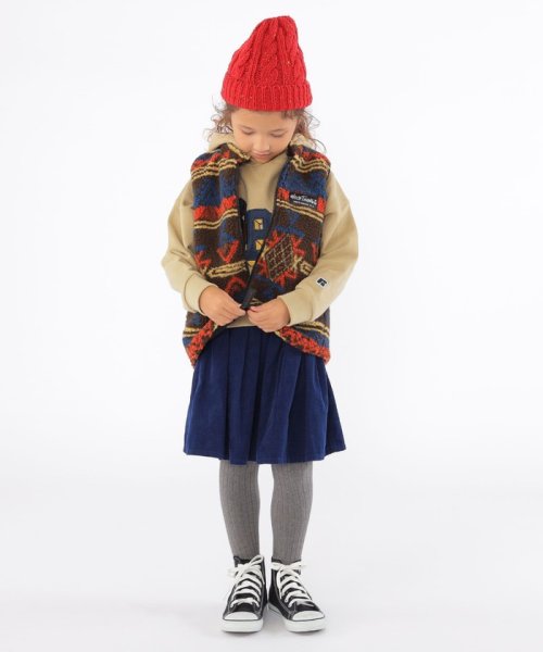 SHIPS KIDS(シップスキッズ)/【SHIPS KIDS別注】WILD THINGS:100～140cm / リバーシブル ベスト/img17