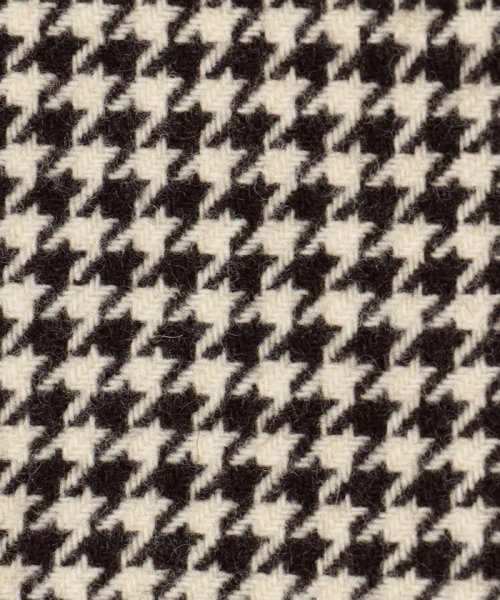 ブラウニーハウンドトゥース ベルテッドジャケット 