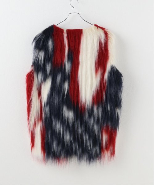 JOURNAL STANDARD(ジャーナルスタンダード)/【MASU / エムエーエスユー】 MARBLE FLAG FUR VEST/img01