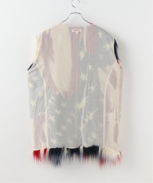 JOURNAL STANDARD(ジャーナルスタンダード)/【MASU / エムエーエスユー】 MARBLE FLAG FUR VEST/img08