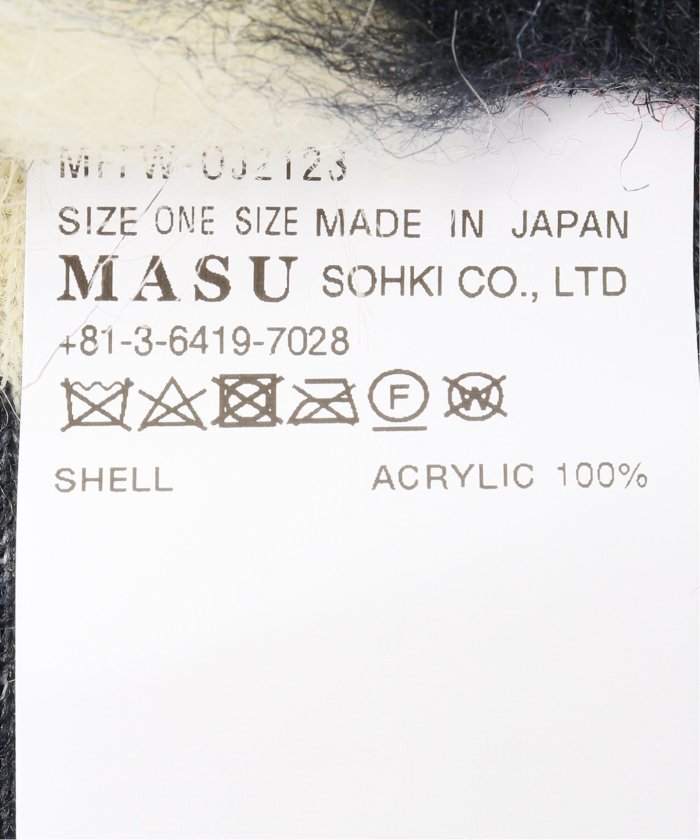 MASU / MARBLE FLAG SWEATER-MASU(エムエーエスユー)の通販EQUAL MASU