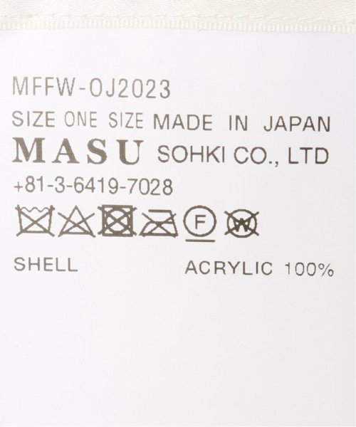 JOURNAL STANDARD(ジャーナルスタンダード)/【MASU / エムエーエスユー】 MARBLE FLAG BALACLAVA/img05