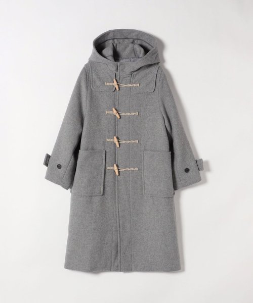 SHIPS any: メルトン ロング ダッフル コート 