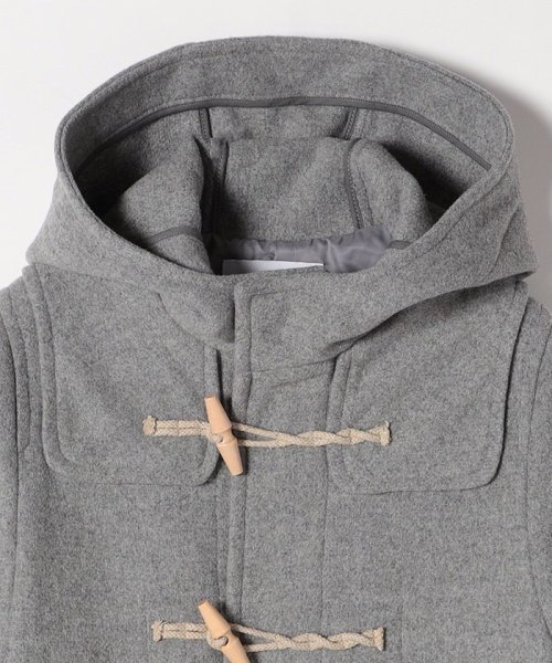 SHIPS any: メルトン ロング ダッフル コート 