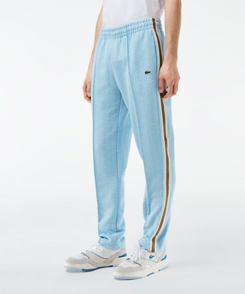 サイドテーピングモノグラムジャカードトラックパンツ 身長