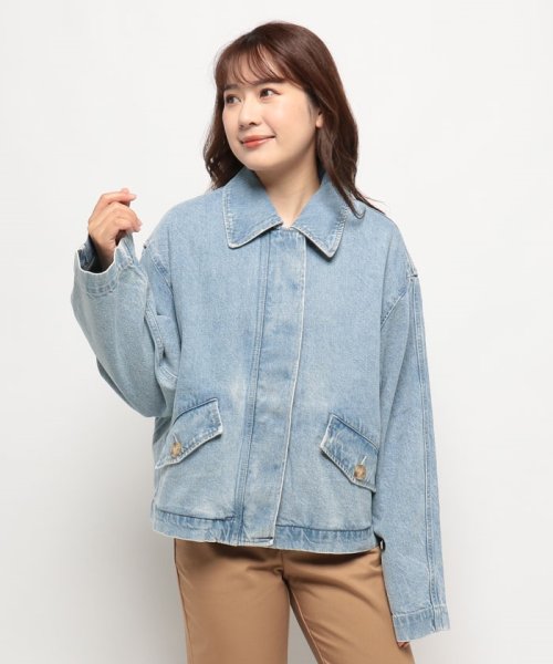 LEVI’S OUTLET(リーバイスアウトレット)/KAEDE ジャケット ブルー WORN IN/img06