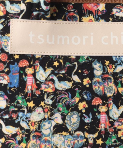 tsumori chisato CARRY(ツモリチサトキャリー)/森のどうぶつたち ハンドバッグ 中サイズ/img04