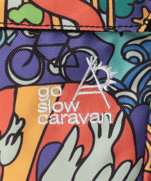 go slow caravan(ゴースローキャラバン)/317004　総柄ダブルポケットバッグ/img04