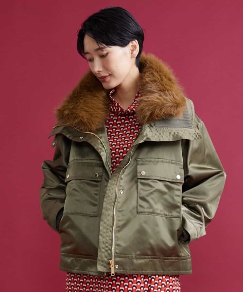 ［撥水］N－3Bミリタリーショートブルゾン 