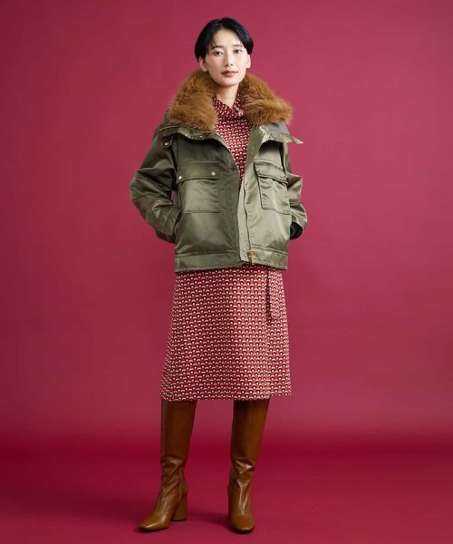 ［撥水］N－3Bミリタリーショートブルゾン 