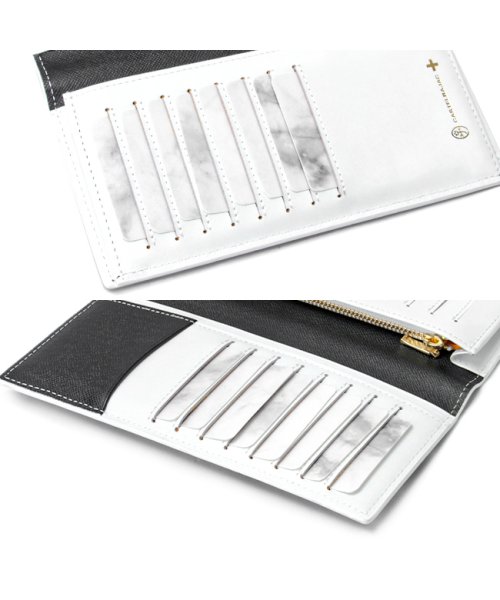 カステルバジャック 財布 長財布 メンズ レディース ブランド レザー 本革 薄い 薄い財布 CASTELBAJAC 097604 