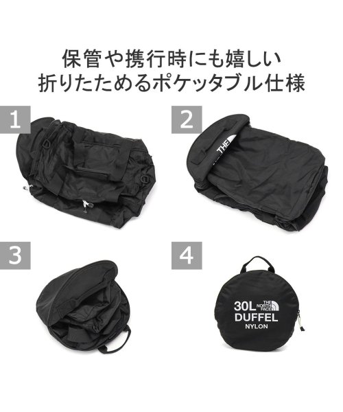 THE NORTH FACE(ザノースフェイス)/【日本正規品】ザ・ノース・フェイス ボストンバッグ ダッフルバッグ 旅行バッグ ノースフェイス 修学旅行 旅行 2WAY 1泊2日 30L NMJ72353/img08