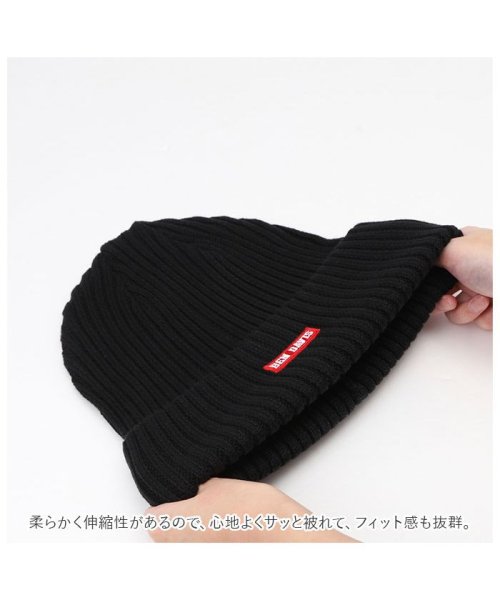 BACKYARD FAMILY(バックヤードファミリー)/BEN DAVIS ベンデイビス BOX LOGO KNIT CAP BDW－9526WP/img08