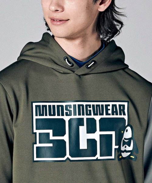 Munsingwear(マンシングウェア)/【ENVOY｜3Colors Penguin logo】吸汗ストレッチクレイジーパーカー【アウトレット】/img03