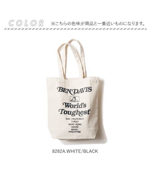 BACKYARD FAMILY(バックヤードファミリー)/BENDAVIS ベンデイビス ORGANIC COTTON TOTE/img10