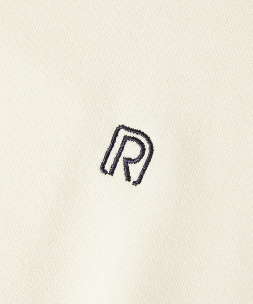 ROPE' PICNIC R(ロペピクニック アール)/リンクコーデ/ワンポイント刺繍裏毛ハーフジッププルオーバー/img24