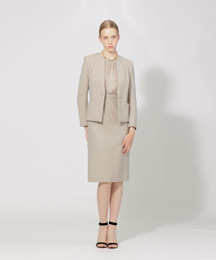 24 TWENTY FOUR JACKET Noble】ノーカラージャケット(505573450