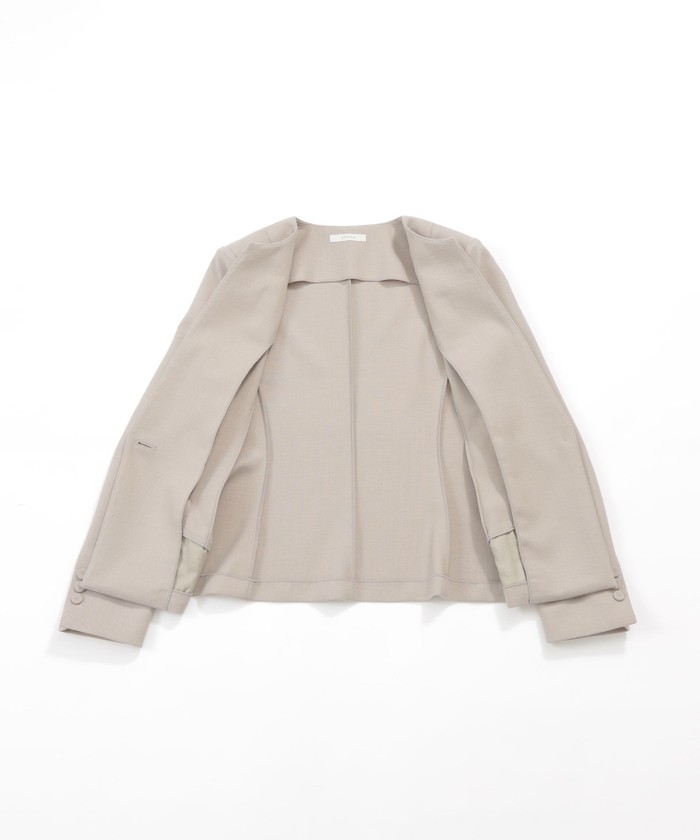 24 TWENTY FOUR JACKET Noble】ノーカラージャケット(505573450)｜阪急
