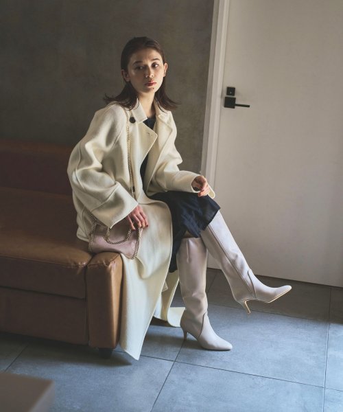 セミルーズロングブーツ 