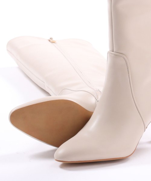 セミルーズロングブーツ 