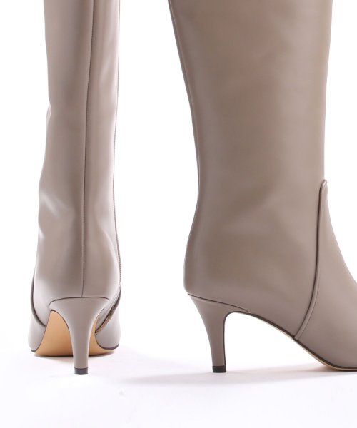 セミルーズロングブーツ 