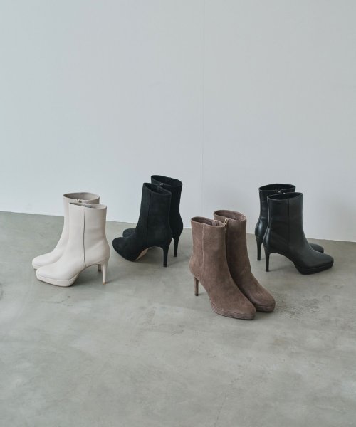 ストーム付きショートブーツ 