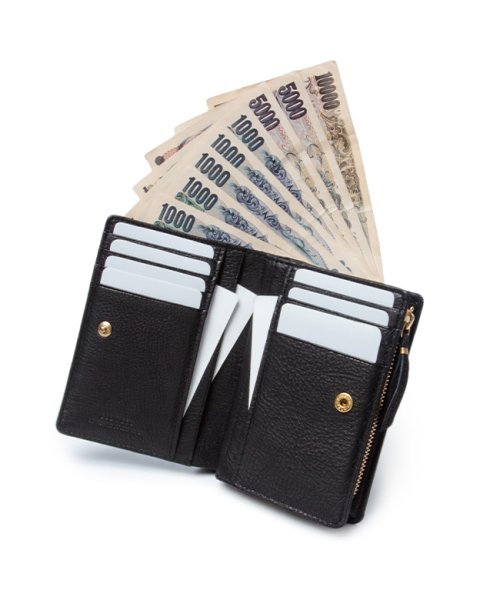 SLOW スロウ 財布 二つ折り財布 本革 レザー L字ファスナー フィノ ミドルウォレット メンズ レディース ブランド fino 333s128l LEATHER 栃木レザー社製