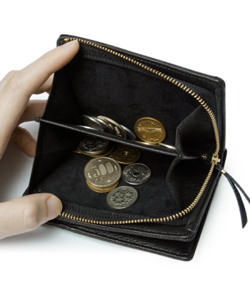 SLOW スロウ 財布 二つ折り財布 本革 レザー L字ファスナー フィノ ミドルウォレット メンズ レディース ブランド fino 333s128l LEATHER 栃木レザー社製