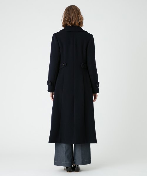 【LOULOU WILLOUGHBY】ダブルビーバーロングコート 