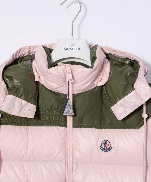 MONCLER(モンクレール)/モンクレール MONCLER 1A001 01 53A0E ダウンベスト メンズ レディース アウター ジレ フード付き ロゴ 防寒着 ギフト プレゼント 軽量/img07