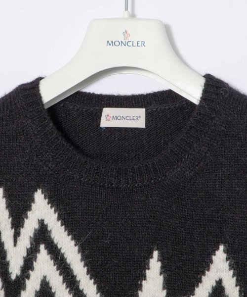 MONCLER(モンクレール)/モンクレール MONCLER GIRCOLLO TRICOT 9C750 A9498? ニット メンズ トップス 長袖 クルーネック セーター シンプル ナイロ/img07