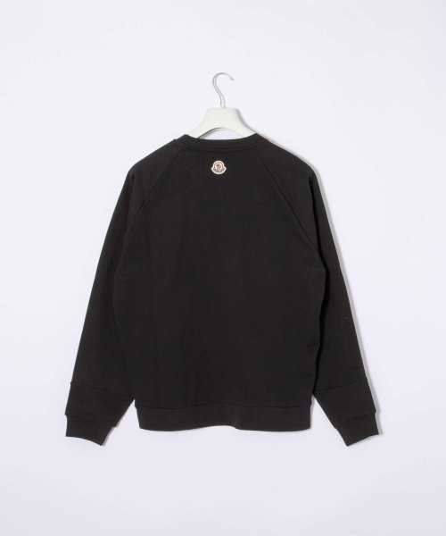 モンクレール MONCLER 8G000 50 809LA トレーナー メンズ トップス 長袖 スウェットシャツ カジュアル ロゴ刺繍 コットン トリコロールラ トップス また