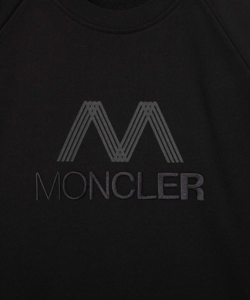 モンクレール MONCLER 8G000 50 809LA トレーナー メンズ トップス 長袖 スウェットシャツ カジュアル ロゴ刺繍 コットン トリコロールラ トップス また