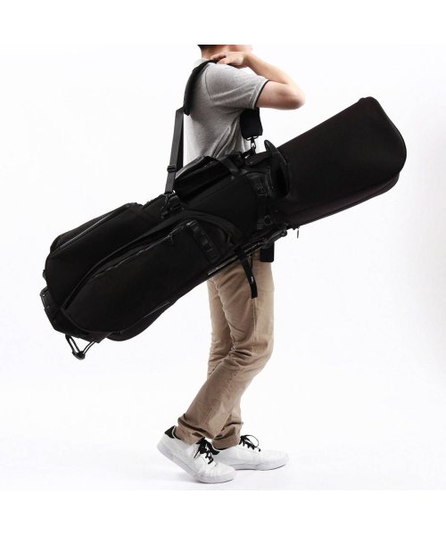 日本正規品 アッソブ キャディバッグ AS2OV GOLF EXCLUSIVE BALLISTIC NYLON CADDY BAG 062200 GOLF ×1ポケット