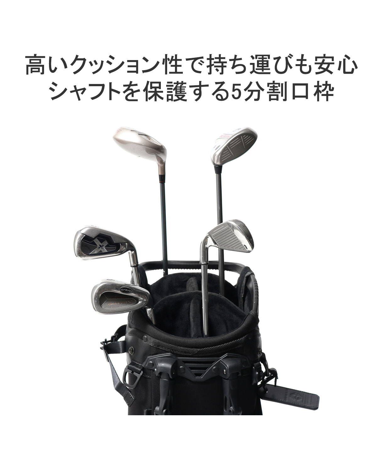 日本正規品 アッソブ キャディバッグ AS2OV GOLF EXCLUSIVE B