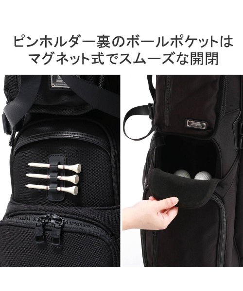 日本正規品 アッソブ キャディバッグ AS2OV GOLF EXCLUSIVE BALLISTIC NYLON CADDY BAG 062200 GOLF ×1ポケット