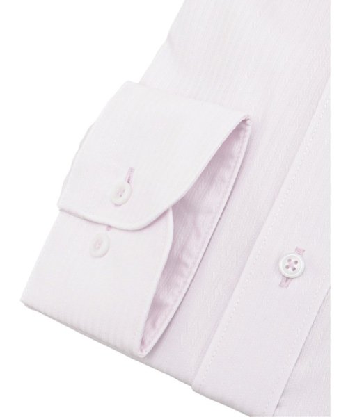 TAKA-Q(タカキュー)/形態安定 吸水速乾 スタンダードフィット ワイドカラー 長袖 シャツ メンズ ワイシャツ ビジネス yシャツ 速乾 ノーアイロン 形態安定/img02