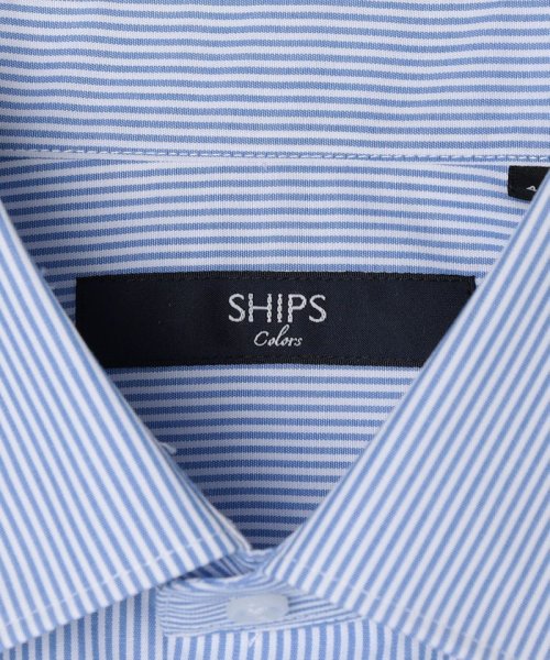 SHIPS Colors  MEN(シップスカラーズ　メン)/SHIPS Colors:DEOPAPI ピン ストライプワイド カラー ロングスリーブ ドレスシャツ/img05
