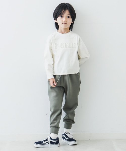 THE SHOP TK（KID）(ザ　ショップ　ティーケー（キッズ）)/【110－140】ダンボールジョガーパンツ/img04