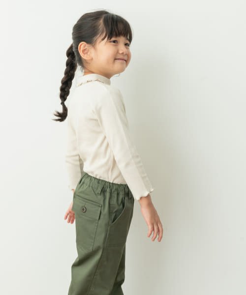 URBAN RESEARCH DOORS（Kids）(アーバンリサーチドアーズ（キッズ）)/メローフリルリブタートルネックTシャツ(KIDS)/img03