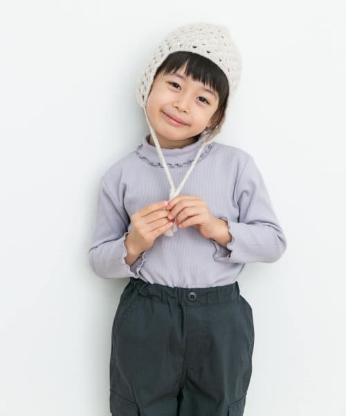 URBAN RESEARCH DOORS（Kids）(アーバンリサーチドアーズ（キッズ）)/メローフリルリブタートルネックTシャツ(KIDS)/img09