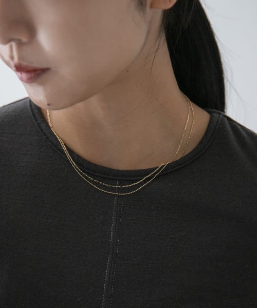 ff by decor urban research　ボール×ステラチェーンネックレス80cm urban ff by decor