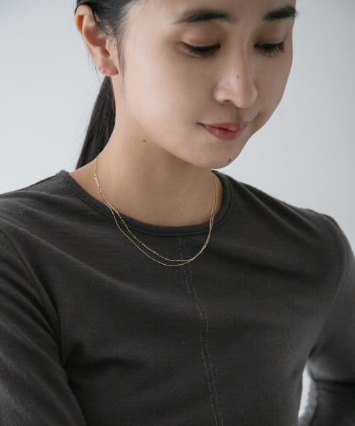 ff by decor urban research　ボール×ステラチェーンネックレス80cm urban ff by decor