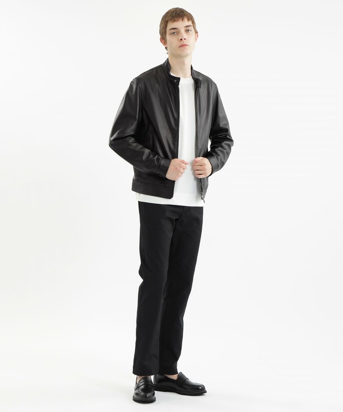 EMMETIコラボ コンビシングルライダース(505344348)｜HANKYU MEN'S
