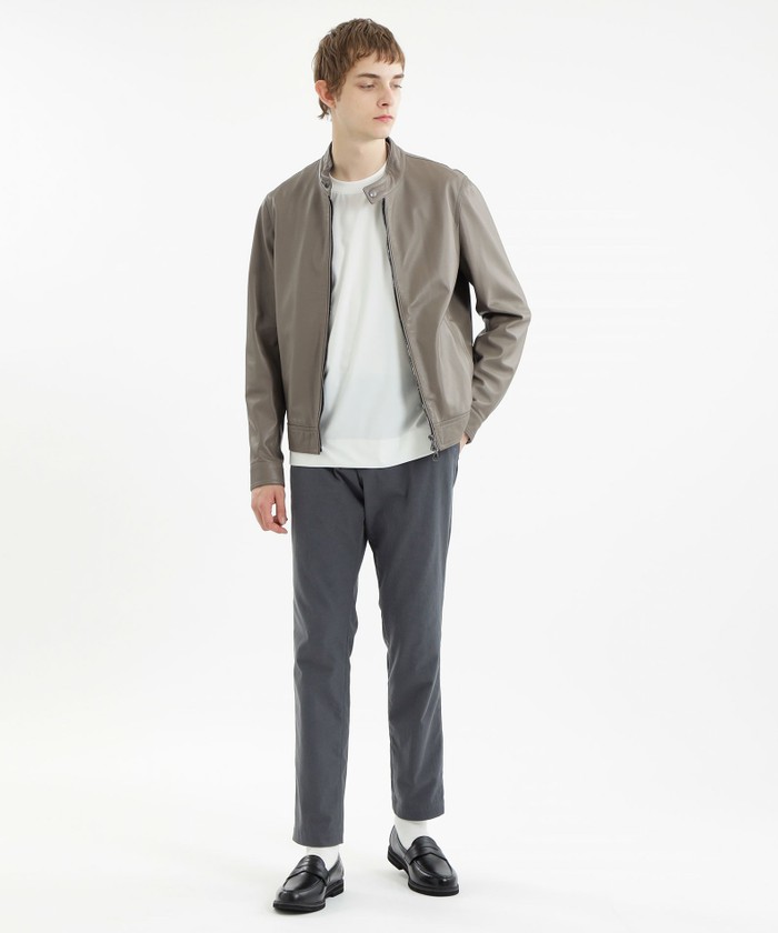 EMMETIコラボ コンビシングルライダース(505344348)｜HANKYU MEN'S