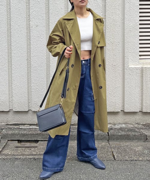 ステンカラーロングトレンチディテールコート 人気・おすすめ｜使いやすい・旅行におすすめ 品質保証 全国発送 在庫限り