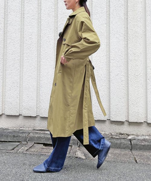ステンカラーロングトレンチディテールコート 人気・おすすめ｜使いやすい・旅行におすすめ 品質保証 全国発送 在庫限り